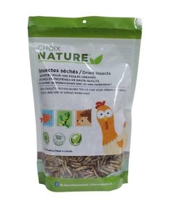 Alternative view of Gâteries de larves séchées pour animaux – Choix Nature