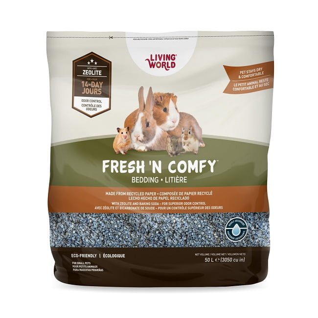 Litière Fresh ‘N Comfy bleue 50L – Living World