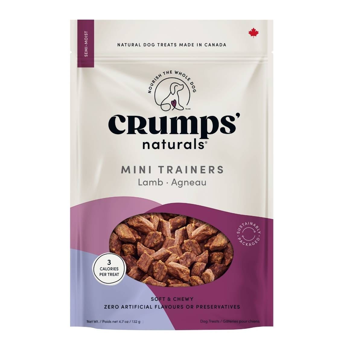 Gâteries d’Entraînement Tendres à l’Agneau pour Chiens – Crumps’ Naturals – Image 2