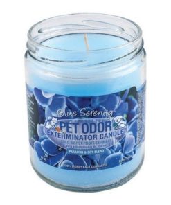 Alternative view of Chandelle « Blue Serenity » Éliminateur d’odeurs d’animaux – Holly Molly