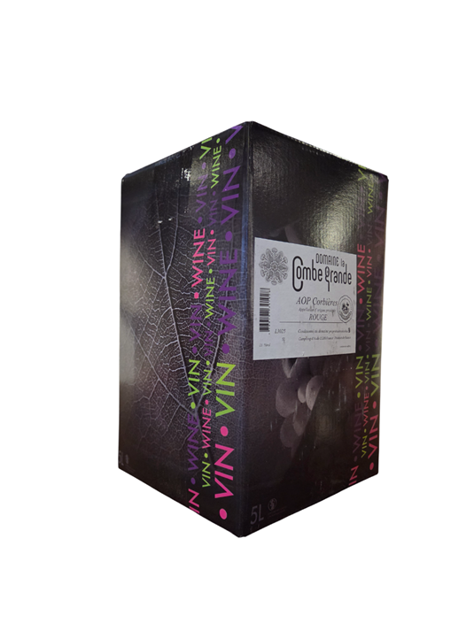 Domaine La Combe Grande Rouge AOP Corbières BIB 5L – Image 2